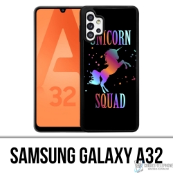 Coque Samsung Galaxy A32 - Unicorn Squad Licorne