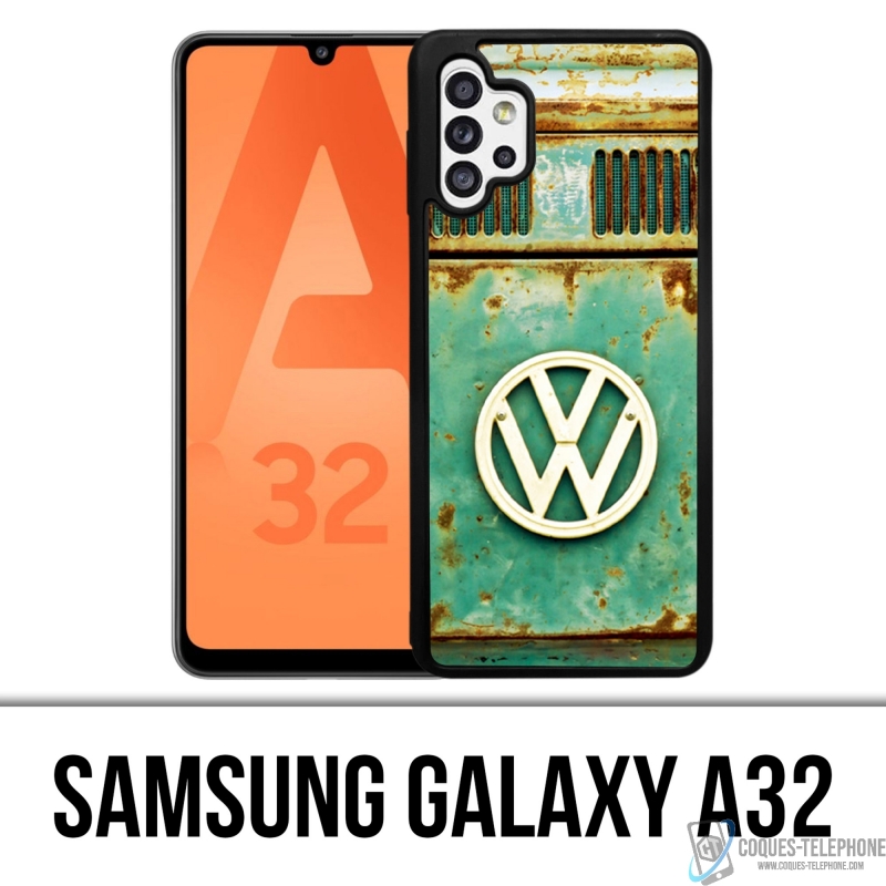 Funda Samsung Galaxy A32 - Logotipo Vw Vintage