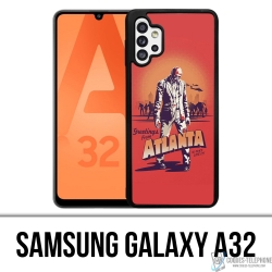 Funda Samsung Galaxy A32 - Saludos de Walking Dead desde Atlanta