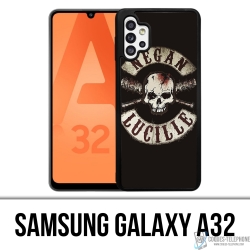 Samsung Galaxy A32 case - Walking Dead Logo Negan Lucille