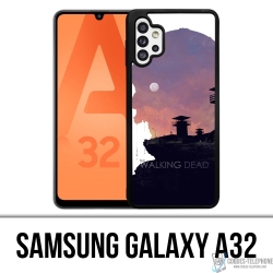Samsung Galaxy A32 case - Walking Dead Shadow Zombies
