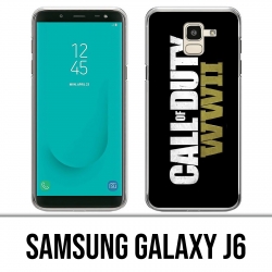 Samsung Galaxy J6 Case - Call Of Duty Ww2 Logo