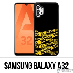 Custodia Samsung Galaxy A32 - Avvertenza