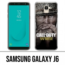 Coque Samsung Galaxy J6 - Call Of Duty Ww2 Soldats