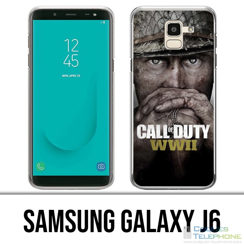 Carcasa Samsung Galaxy J6 - Soldados Call of Duty Ww2