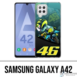 Samsung Galaxy A32 case - Rossi 46 Petronas Motogp Cartoon