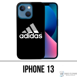 Funda para iPhone 13 - Logo Adidas Negro
