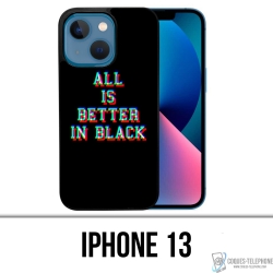 Custodia per iPhone 13 - Tutto è meglio in nero