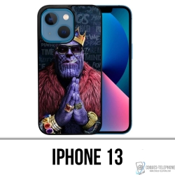 Coque iPhone 13 - Avengers Thanos King