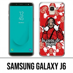 Samsung Galaxy J6 Hülle - Cartoon Papel House