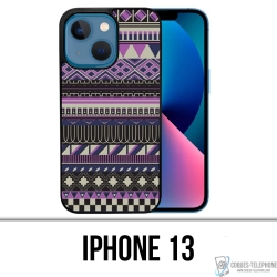 IPhone 13 Case - Violett Aztec