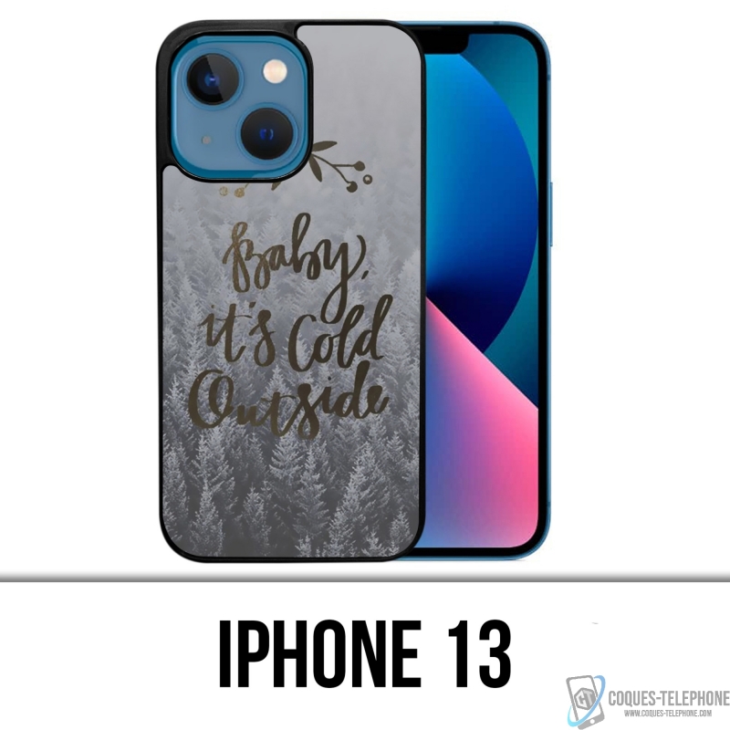 Coque iPhone 13 - Baby Cold Outside