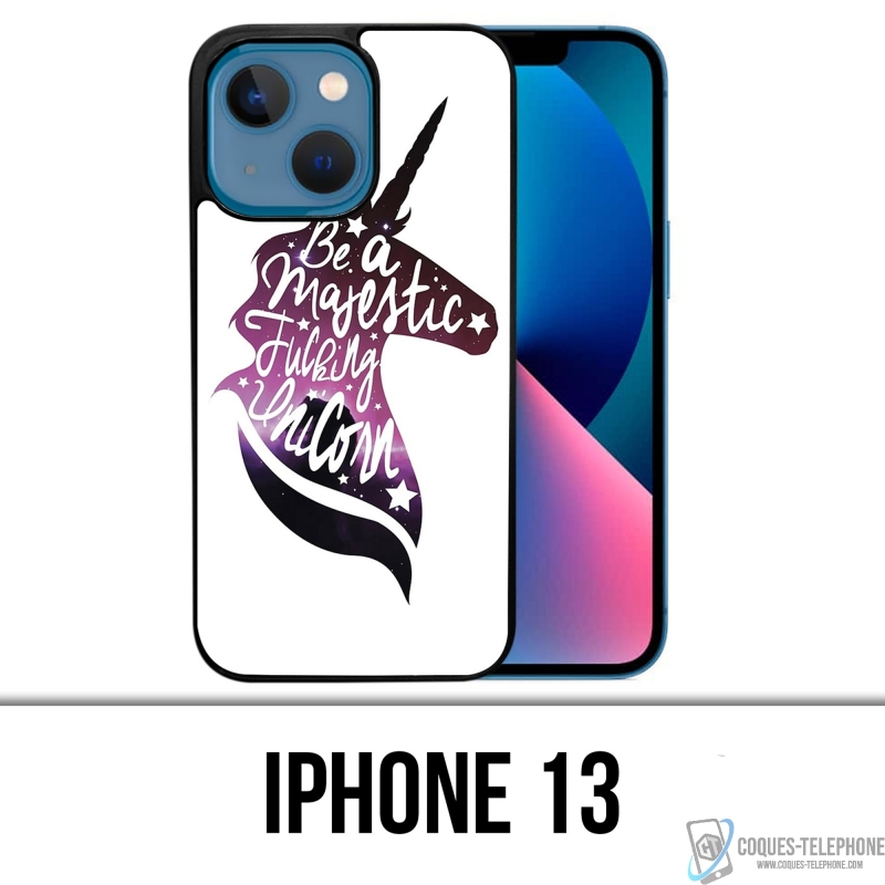 Funda para iPhone 13 - Sé un unicornio majestuoso