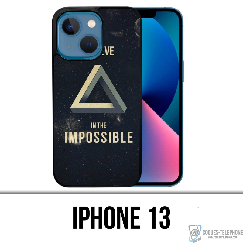 Funda para iPhone 13 - Believe Impossible