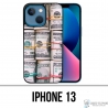 Funda para iPhone 13 - Rolls Dollars Banknotes
