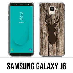 Samsung Galaxy J6 case - Deer Wood Bird