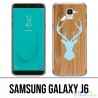 Coque Samsung Galaxy J6 - Cerf Bois