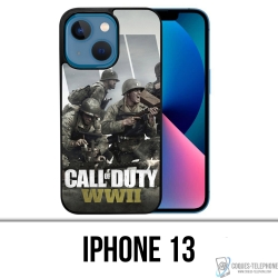Coque iPhone 13 - Call Of Duty Ww2 Personnages