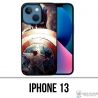 Funda para iPhone 13 - Capitán América Grunge Avengers