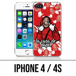 Funda iPhone 4 / 4S - Casa De Papel Cartoon