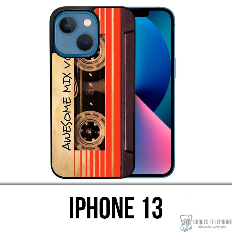 IPhone 13 Case - Guardians Of The Galaxy Vintage Audiokassette