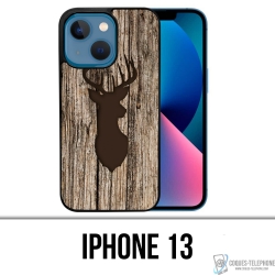 Funda para iPhone 13 - Madera de ciervo