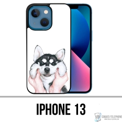 IPhone 13 Case - Husky Cheek Dog