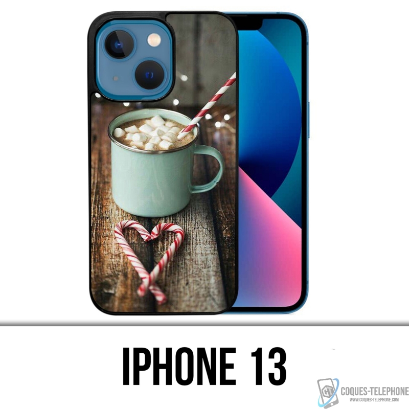 Custodia per iPhone 13 - Marshmallow al cioccolato caldo