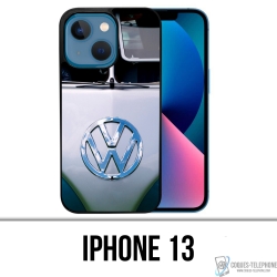 Coque iPhone 13 - Combi Gris Vw Volkswagen