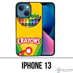 Coque iPhone 13 - Crayola