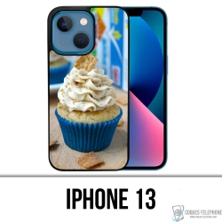 Coque iPhone 13 - Cupcake Bleu