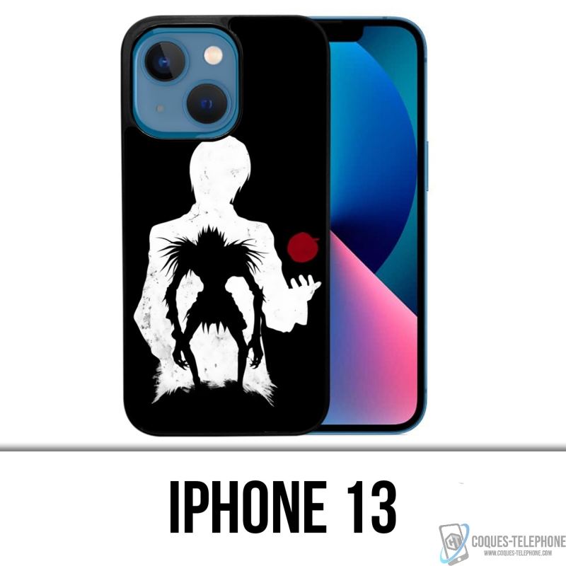 Coque iPhone 13 - Death Note Ombres