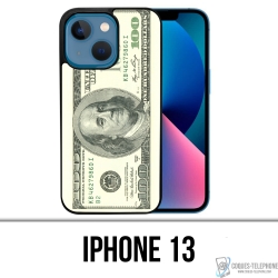 Coque iPhone 13 - Dollars