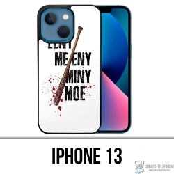 Coque iPhone 13 - Eeny Meeny Miny Moe Negan
