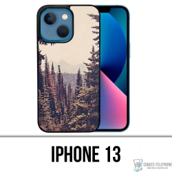 Coque iPhone 13 - Foret Sapins