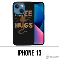 Coque iPhone 13 - Free Hugs Alien