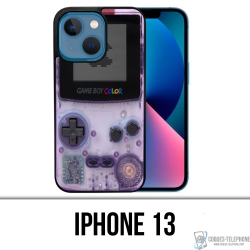 Coque iPhone 13 - Game Boy Color Violet