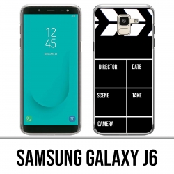 Samsung Galaxy J6 case - Cinema Clapper
