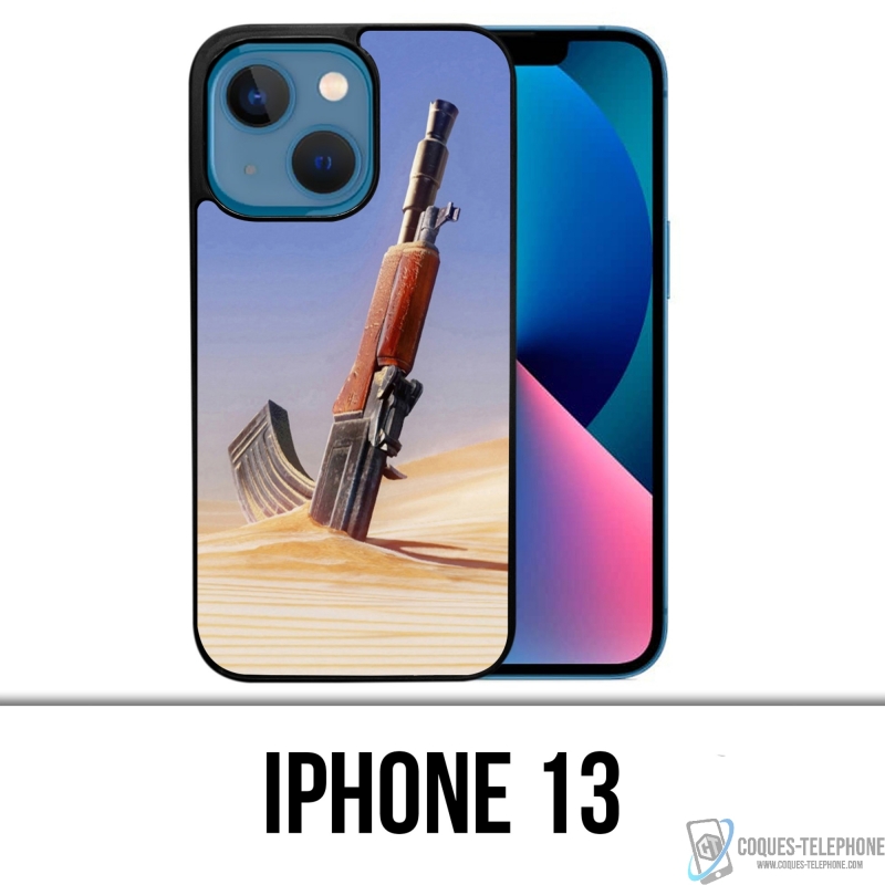 Coque iPhone 13 - Gun Sand