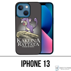 Cover iPhone 13 - Hakuna Rattata Pokémon Re Leone