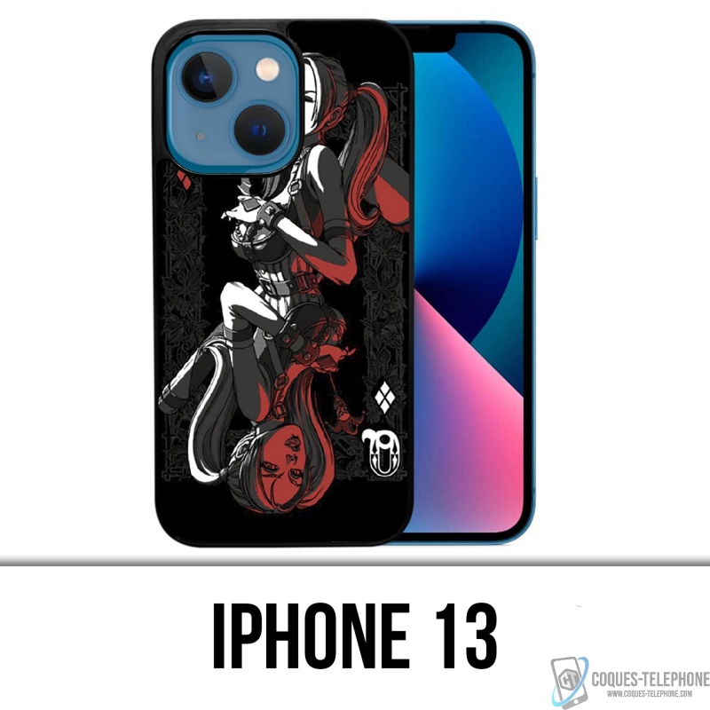 Coque iPhone 13 - Harley Queen Carte