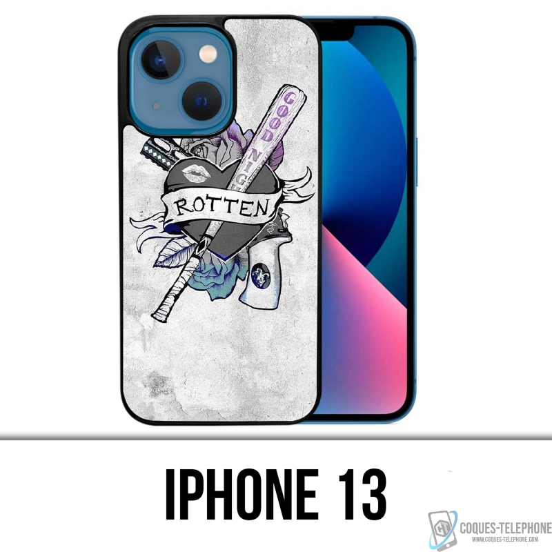 Coque iPhone 13 - Harley Queen Rotten