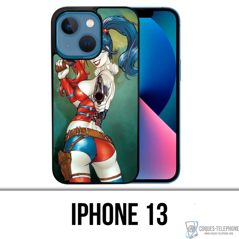 Custodia per iPhone 13 - Harley Quinn Comics
