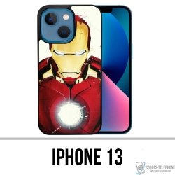 Coque iPhone 13 - Iron Man Paintart