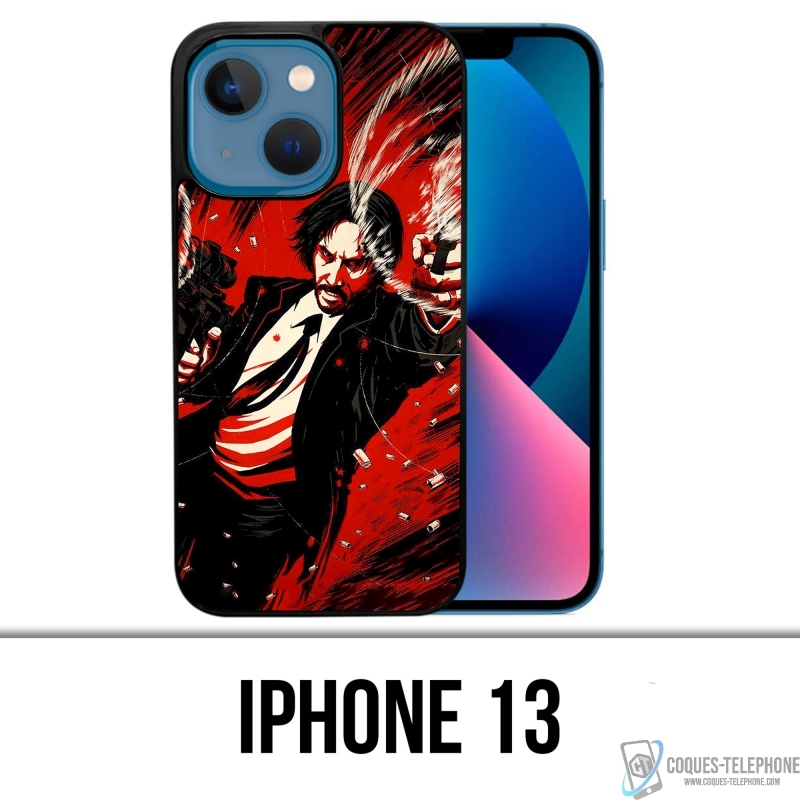 Coque iPhone 13 - John Wick Comics