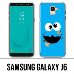 Samsung Galaxy J6 Hülle - Cookie Monster Face