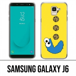 Samsung Galaxy J6 Case - Cookie Monster Pacman