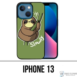 Coque iPhone 13 - Just Do It Slowly