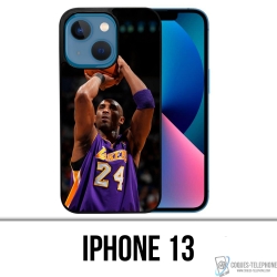 Coque iPhone 13 - Kobe Bryant Tir Panier Basketball Nba