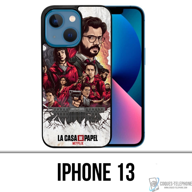 IPhone 13 Case - La Casa De Papel - Comics Paint